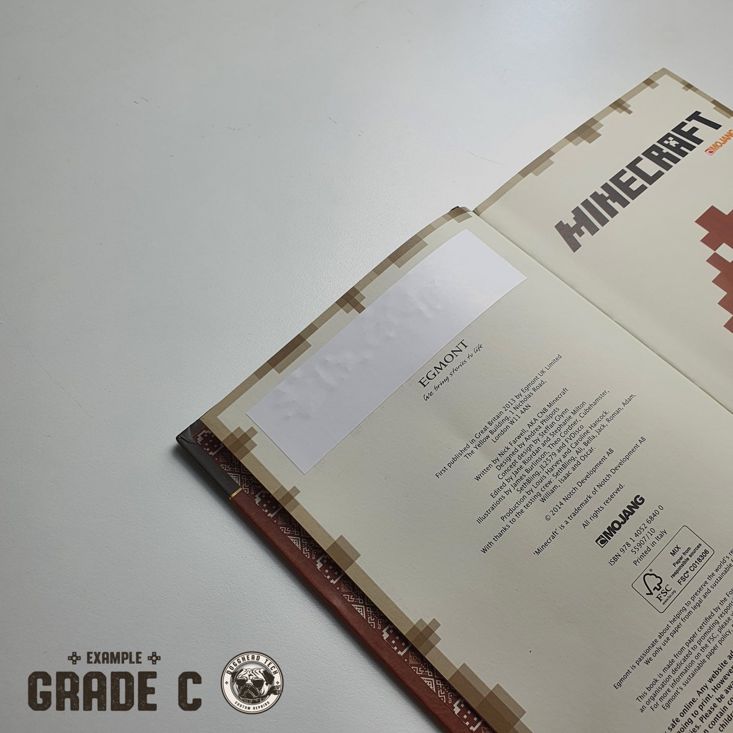Official Minecraft 'Redstone Handbook' Mojang