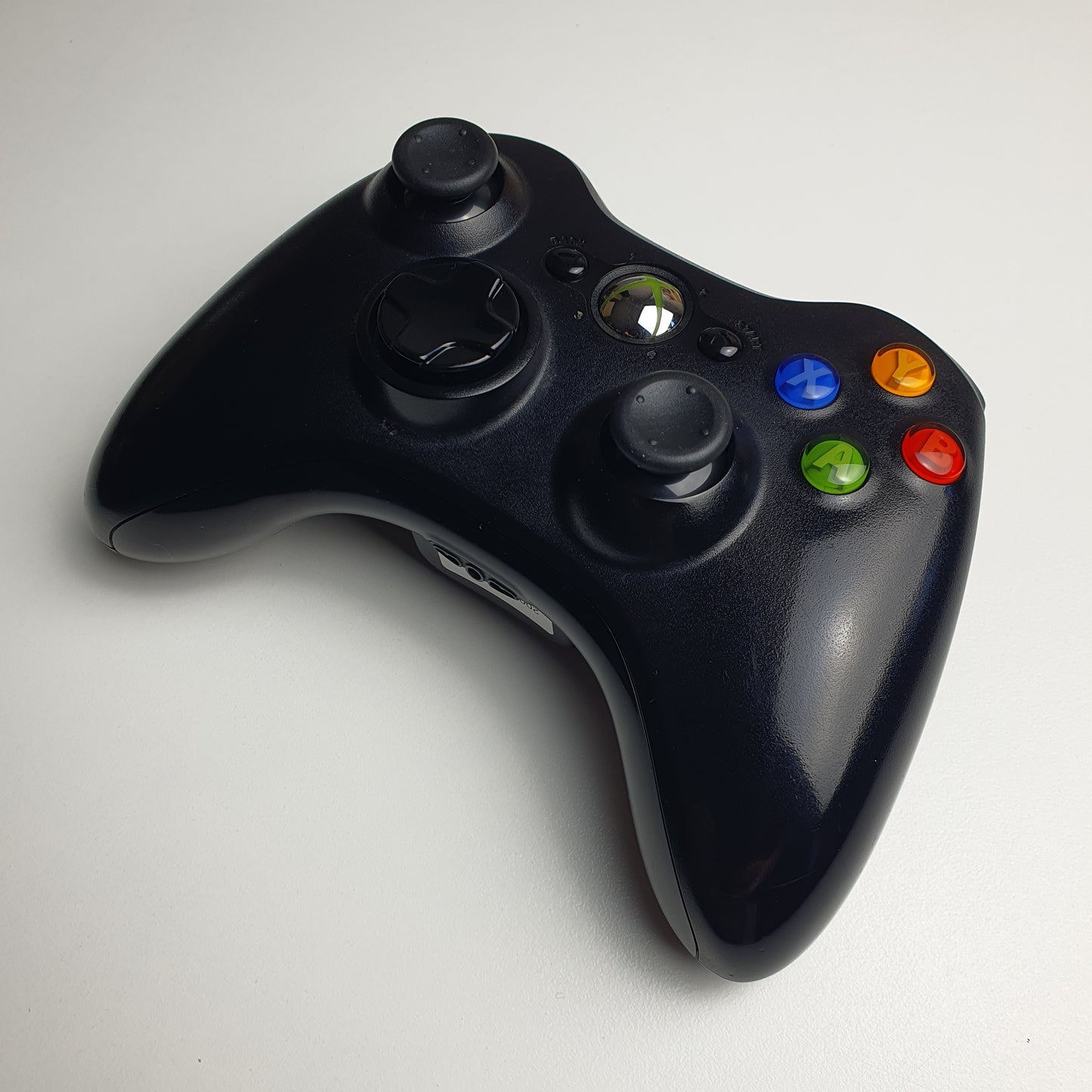 Official Microsoft Xbox 360 'S' Black Wireless Controller