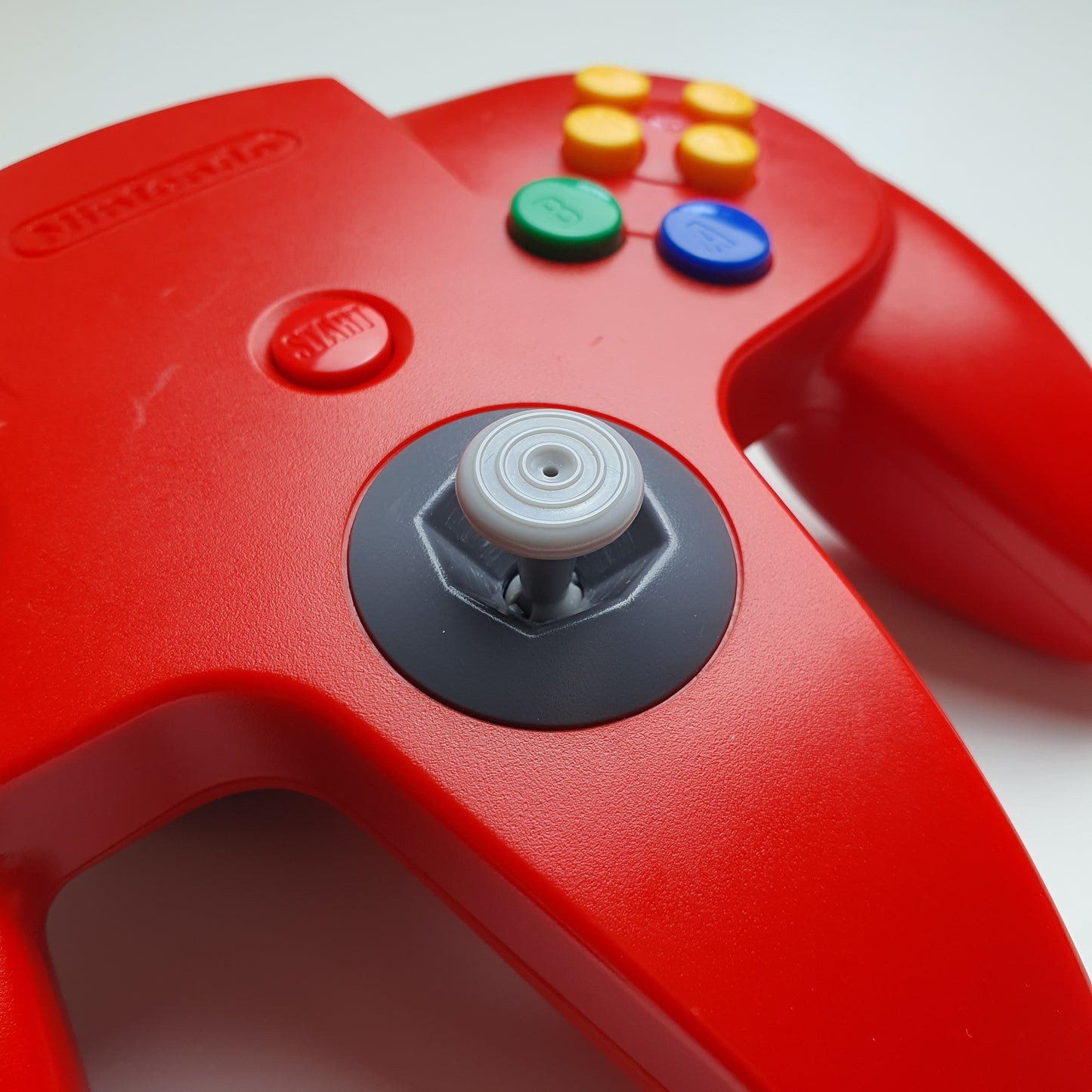 Official Nintendo 64 N64 Red Wired Controller