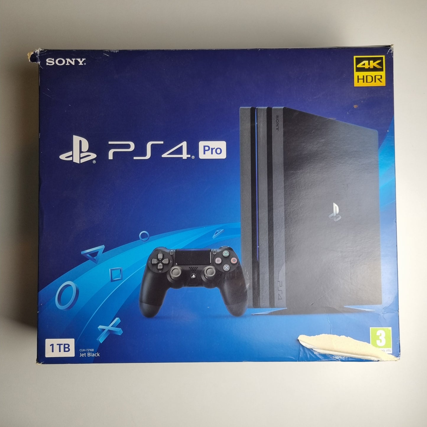 Sony PlayStation 4 PS4 Pro 1TB Black Bundle - Inc. Console, Controller and Cables