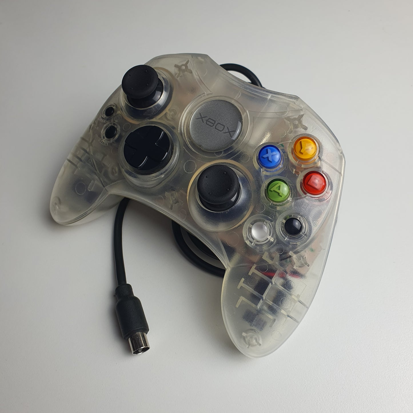 Official Microsoft Xbox (Original) S Crystal Wired Controller