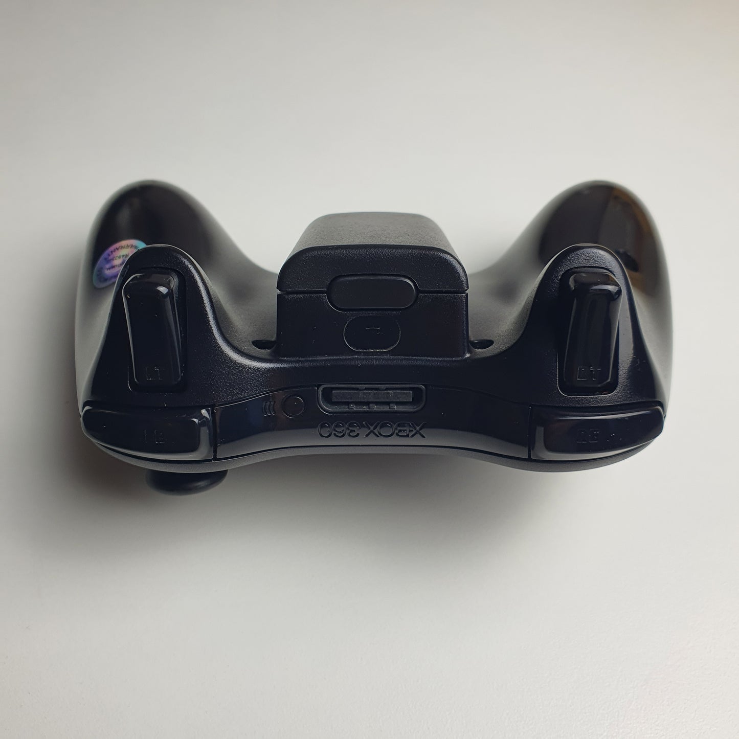 Official Microsoft Xbox 360 'S' Black Wireless Controller