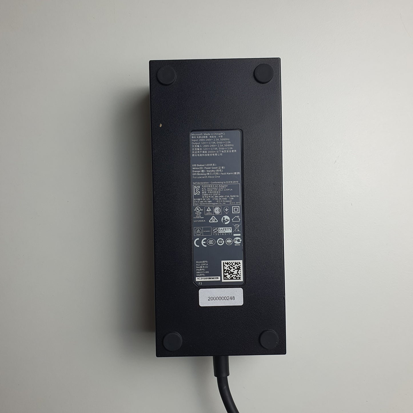 Official Microsoft Xbox One Power Supply