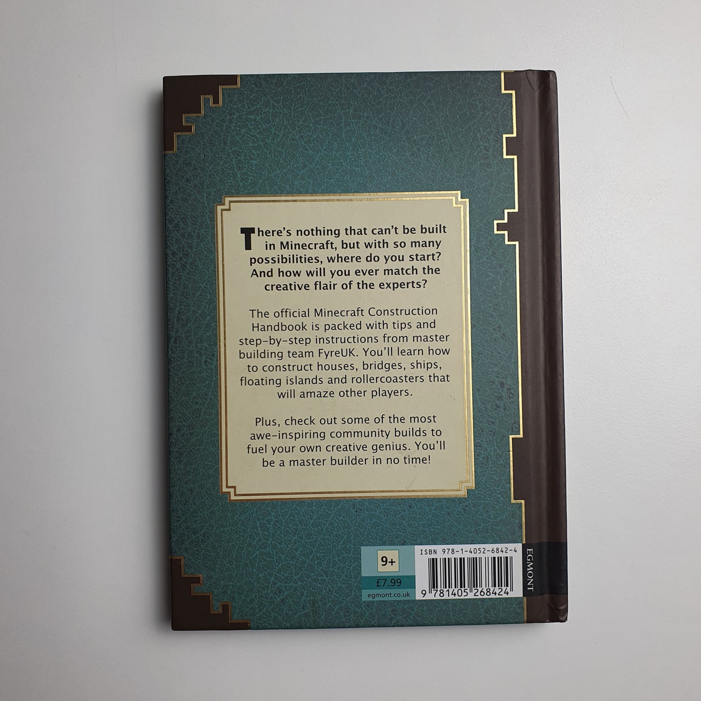 Official Minecraft 'Construction Handbook' Mojang
