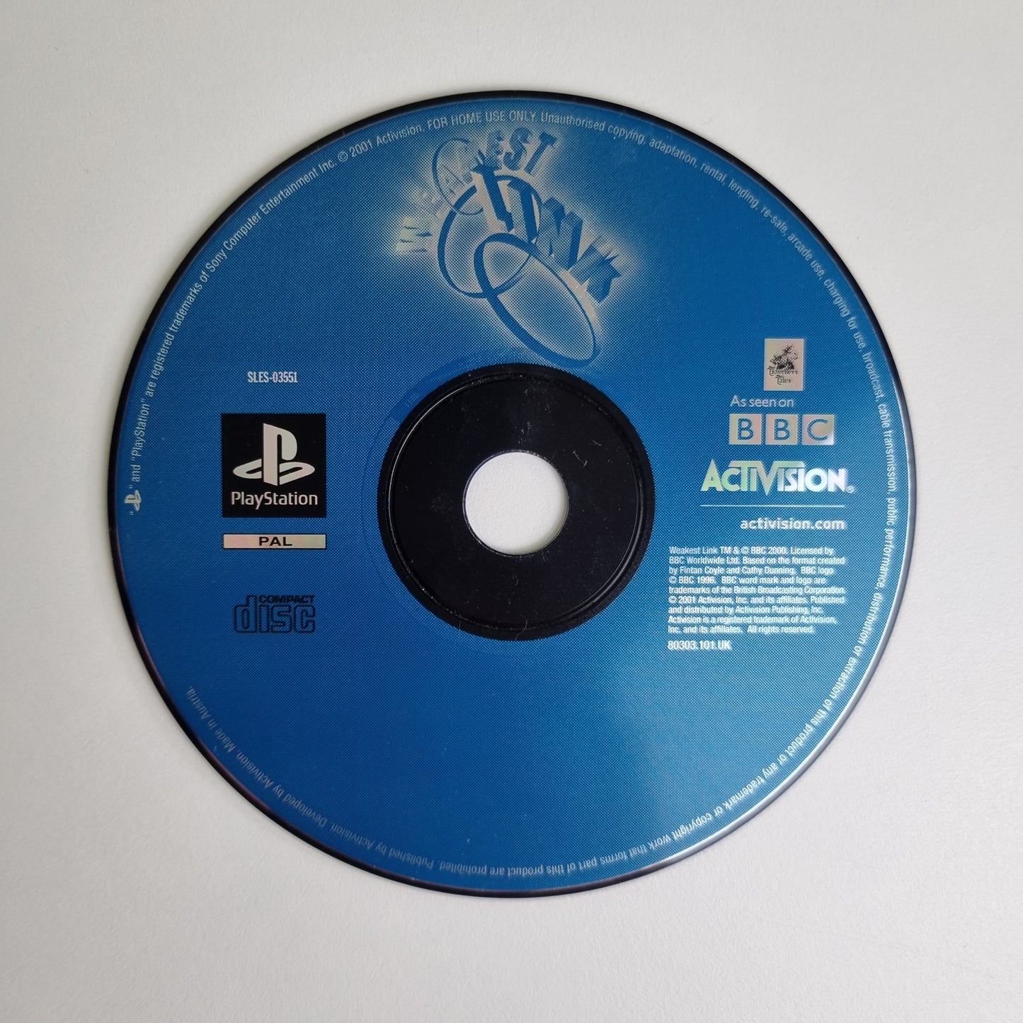 The Weakest Link | Playstation PS1