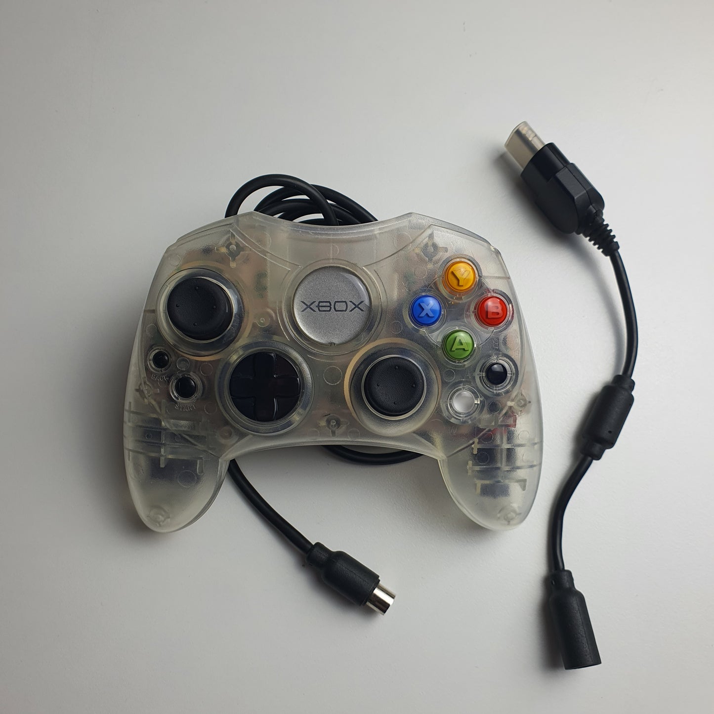 Official Microsoft Xbox (Original) S Crystal Wired Controller