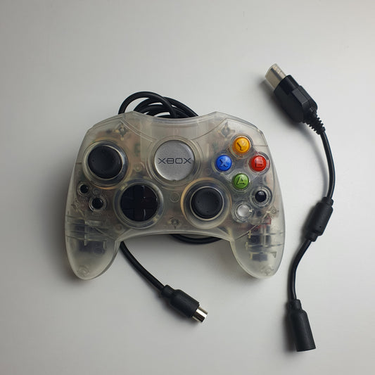 Official Microsoft Xbox (Original) S Crystal Wired Controller