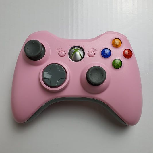 Official Microsoft Xbox 360 Wireless Pink Controller