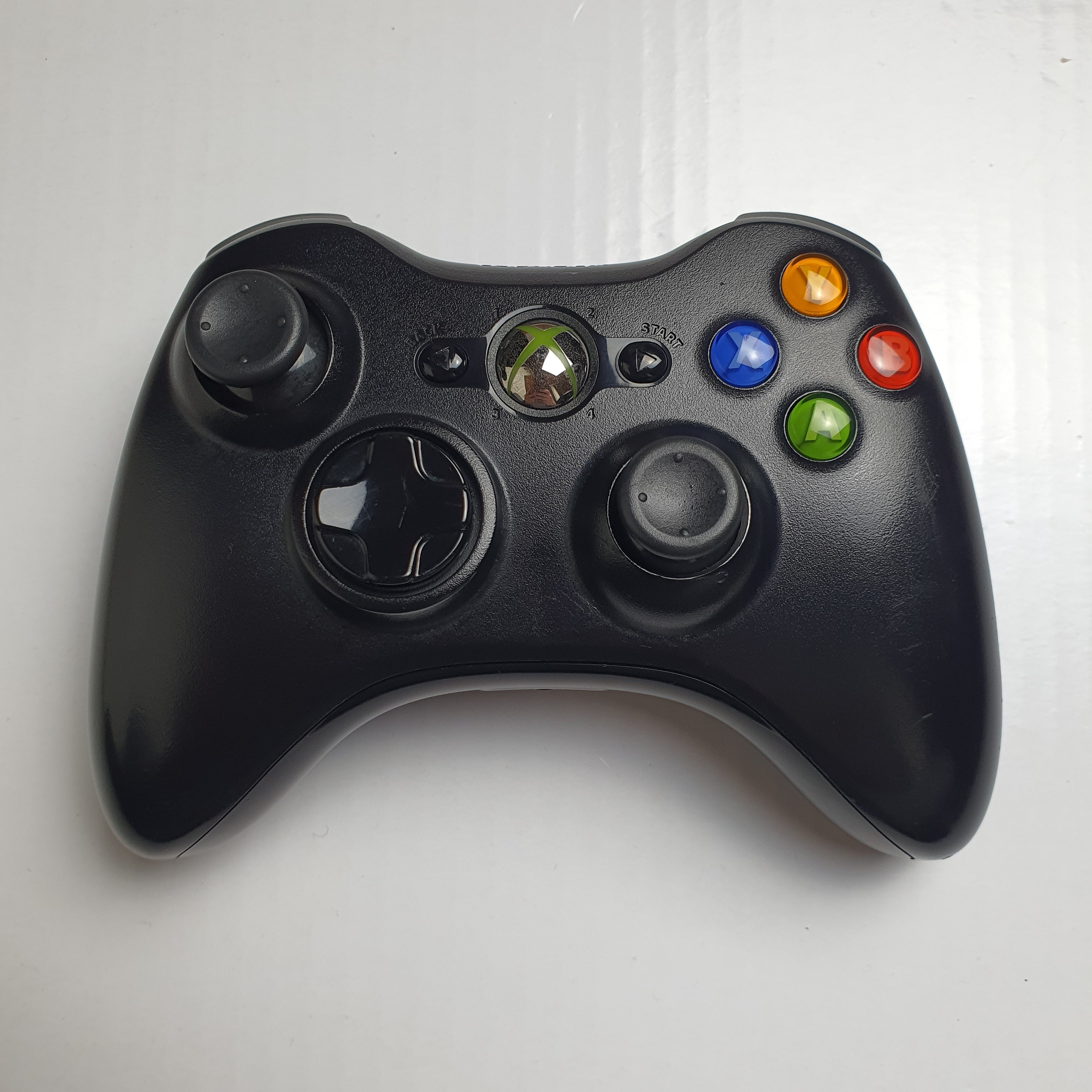 Official Microsoft Xbox 360 S Black Wireless Controller Buy Now