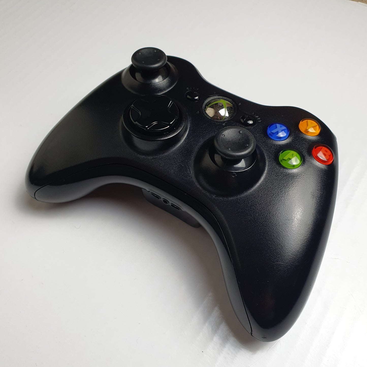 Official Microsoft Xbox 360 S Wireless Black Controller