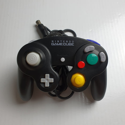 Official Nintendo GameCube Black Wired Controller