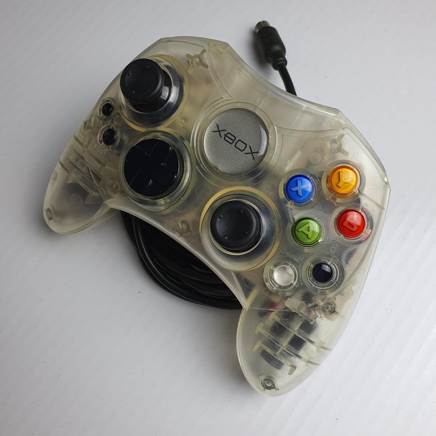 Official Microsoft Xbox (Original) S Wired Crystal Controller