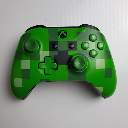Official Microsoft Xbox Limited Edition Minecraft Creeper Wireless Bluetooth Controller 1708