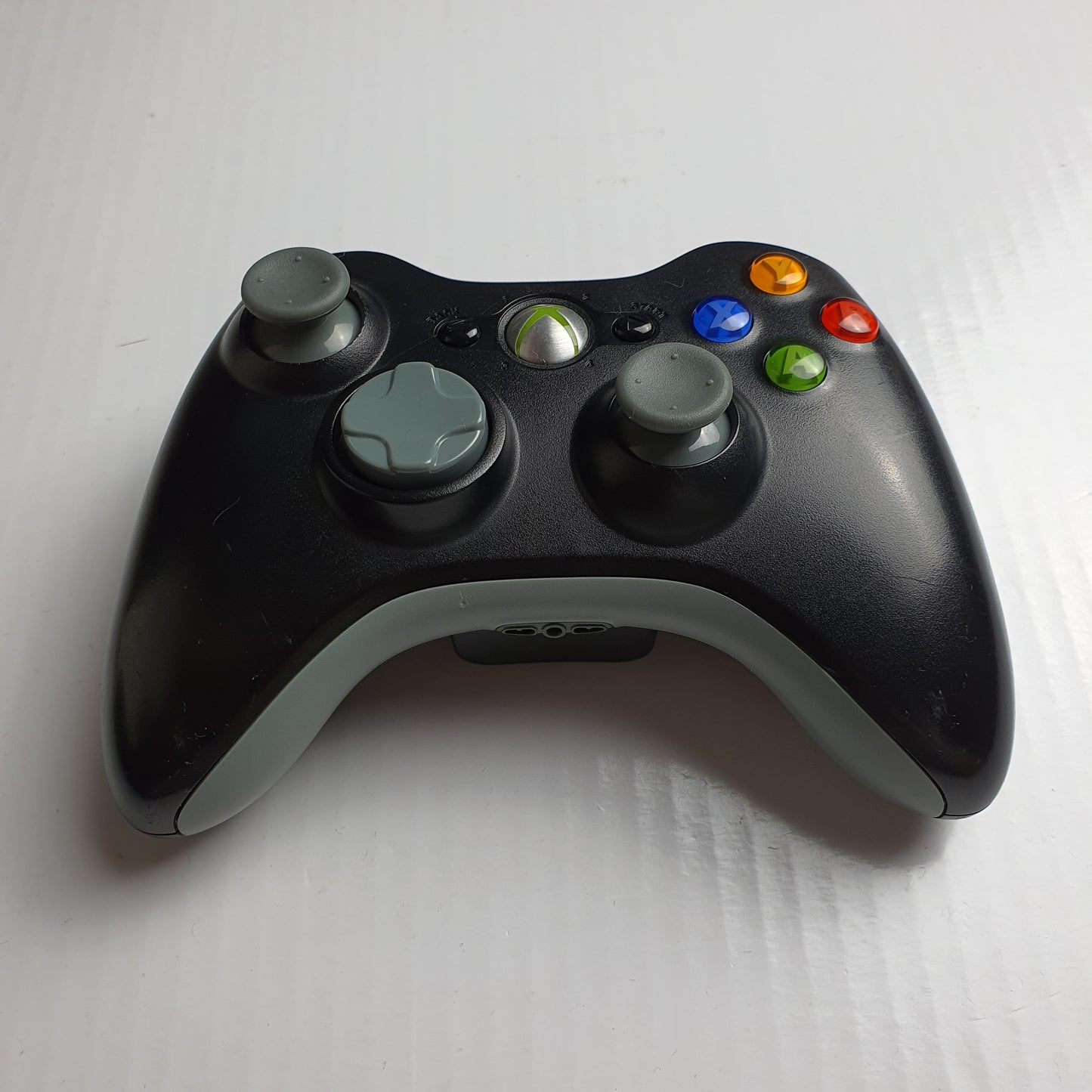 Official Microsoft Xbox 360 Wireless Black Controller