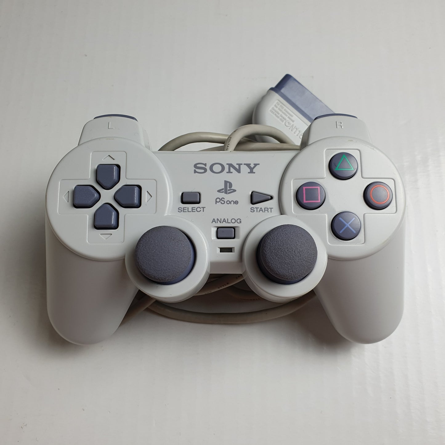 Official Sony PlayStation PS1 DualShock White Controller