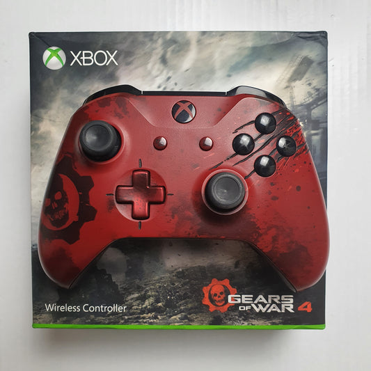 Official Microsoft Xbox Limited Edition 'Gears of War 4: Crimson Omen' Wireless Bluetooth Controller 1708