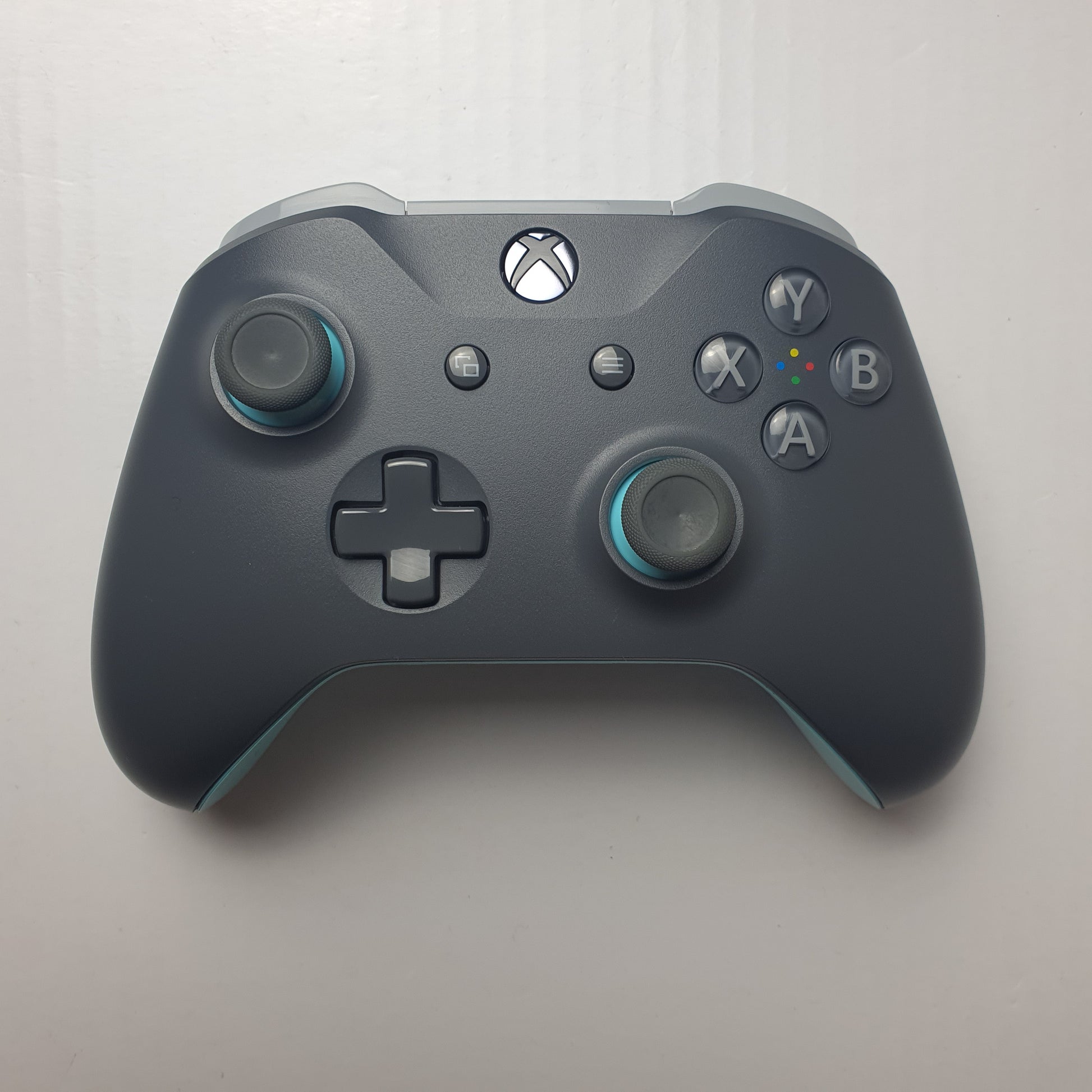 Official Microsoft Xbox Grey/Blue Wireless Bluetooth Controller