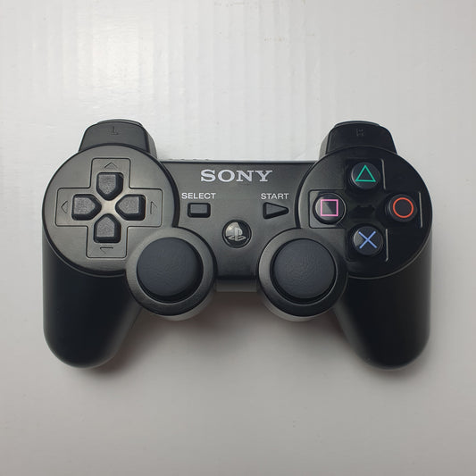 Official Sony PlayStation PS3 SIXAXIS Wireless Black Controller