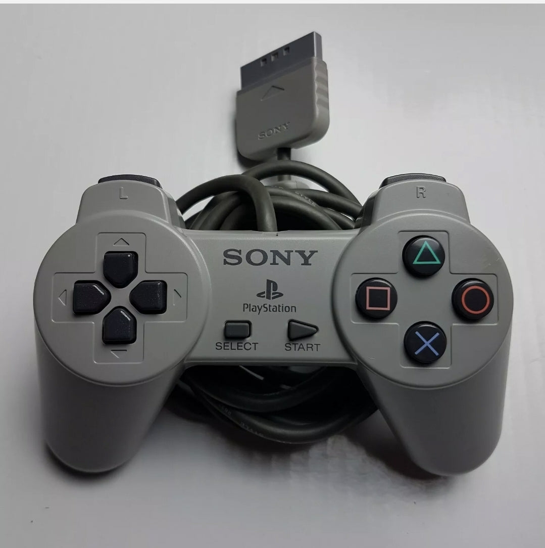Official Sony PlayStation PS1 Controller Grey – Dogghead Tech.