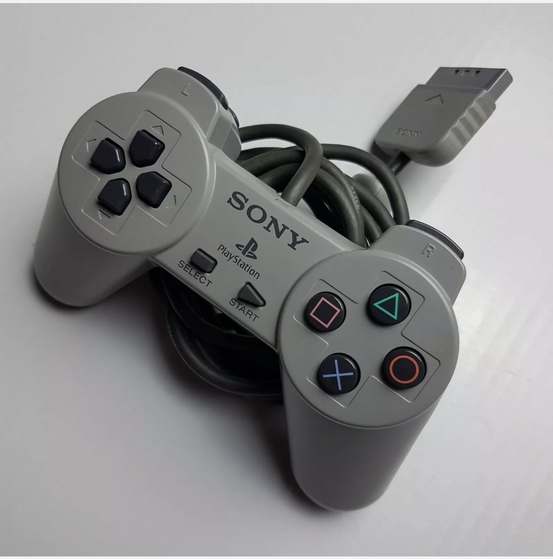 Official Sony PlayStation PS1 Controller Grey